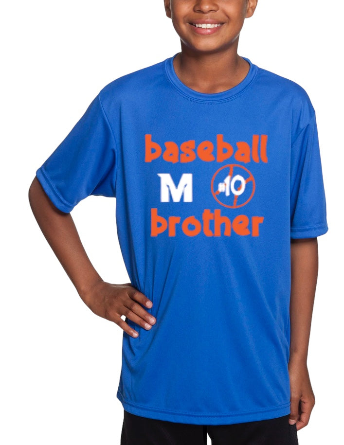 BASEBALL BROTHER Performance Tee-YOUTH