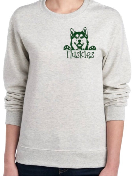 Pocket Husky Crewneck Sweatshirt