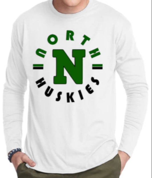 North Huskies Long Sleeve Tee