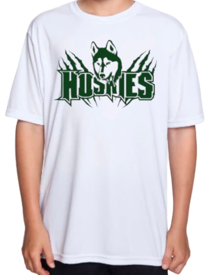 HUSKIES Claw Performance Tee-Youth