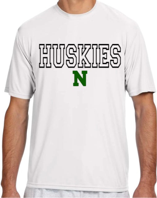 HUSKIES Letterman Performance Tee