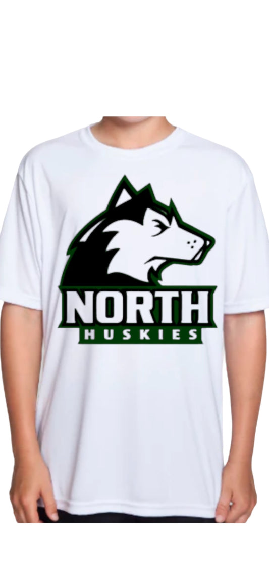 NORTH HUSKIES Performance Tee-Youth