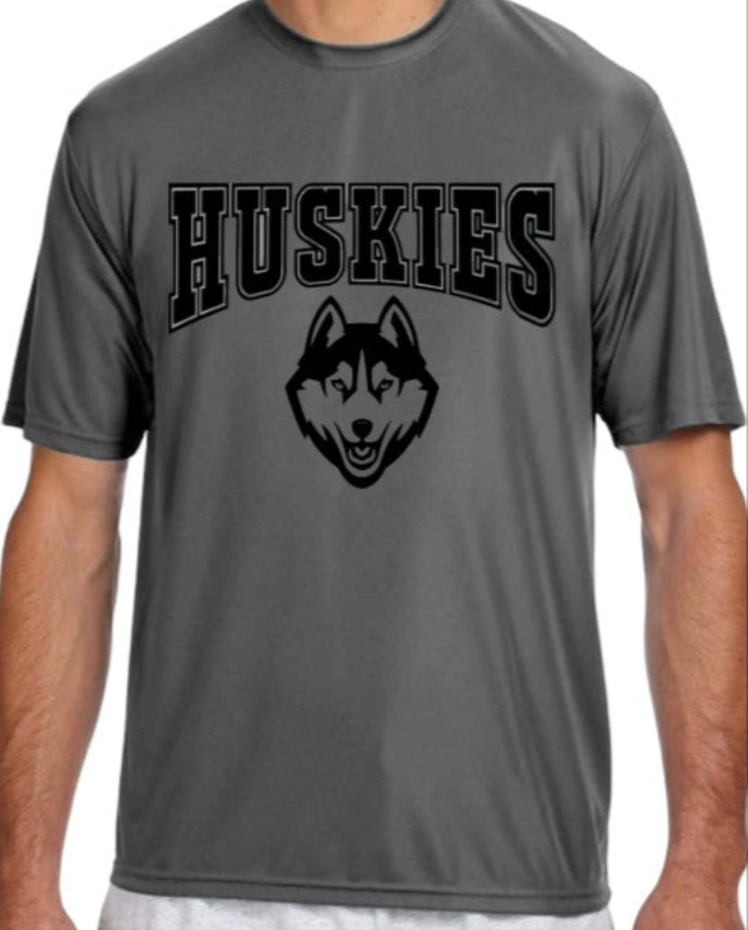 HUSKIES Logo Performance Tee