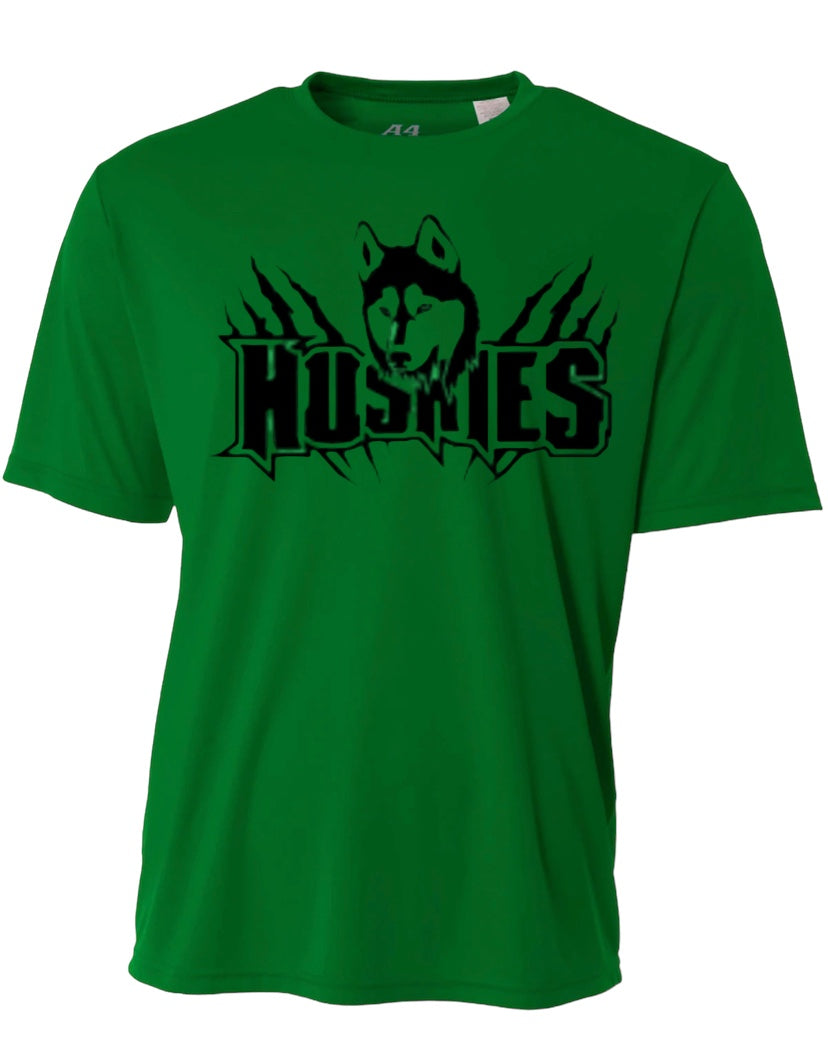 HUSKIES Claw Performance Tee