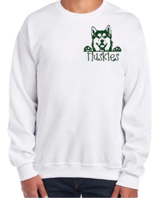 Pocket Husky Crewneck Sweatshirt