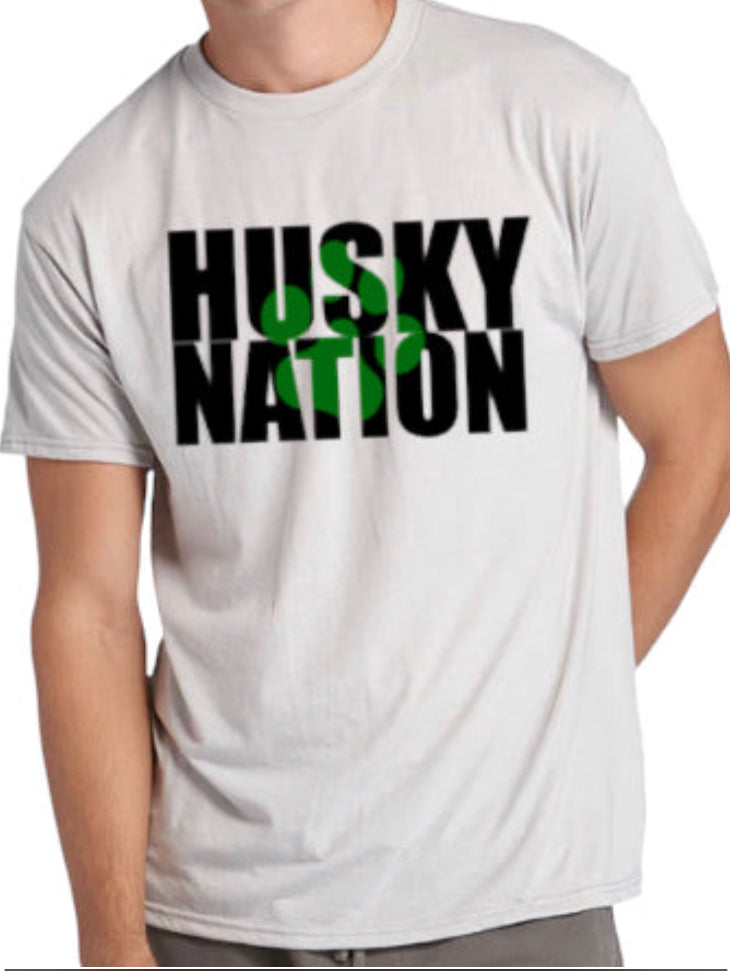 HUSKY NATION Cotton Blend Tee