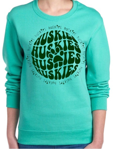 HUSKIES Orb Crewneck Sweatshirt