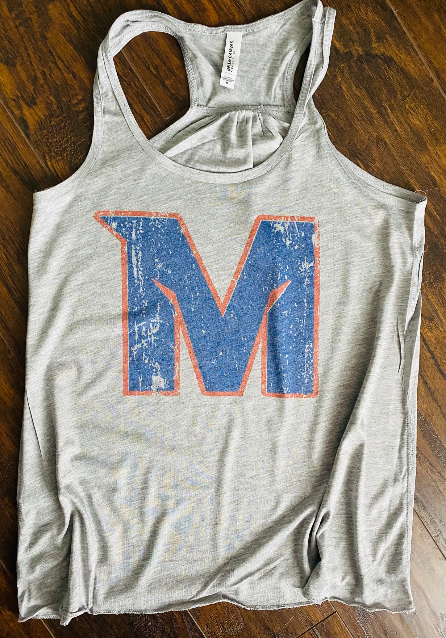 Big M Flowy Racerback Tank