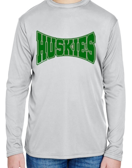 Warped HUSKIES Long Sleeve Tee-Youth