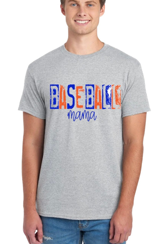 BASEBALL MAMA Cotton Blend Tee