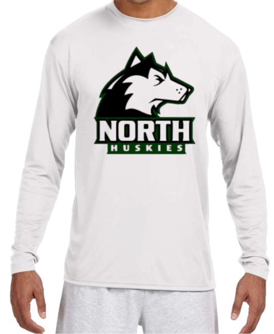 NORTH HUSKIES Long Sleeve Performance Tee