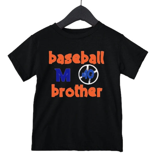 BASEBALL BROTHER Cotton Blend Tee-Toddler