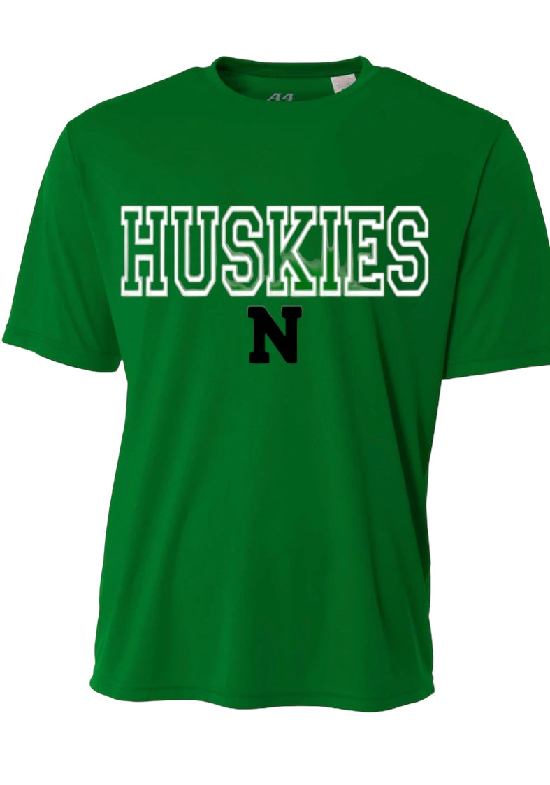 HUSKIES Letterman Performance Tee-Youth