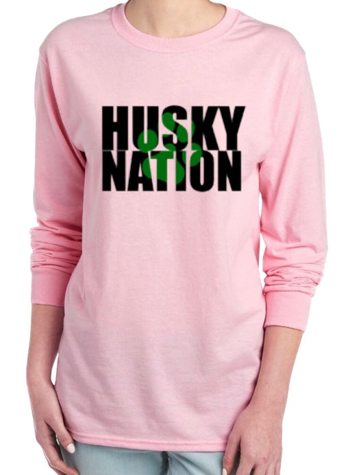 HUSKY NATION Long Sleeve Tee