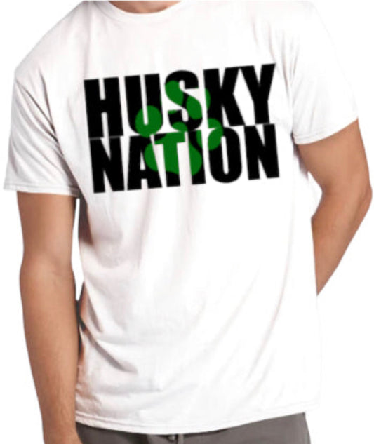 HUSKY NATION Cotton Blend Tee