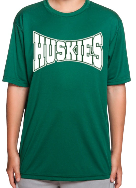 Warped HUSKIES Performance Tee-Youth