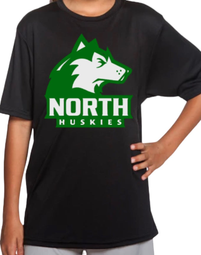 NORTH HUSKIES Performance Tee-Youth