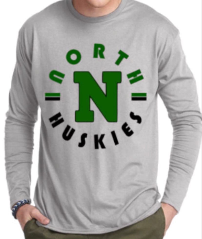 North Huskies Long Sleeve Tee