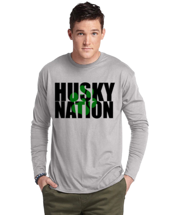 HUSKY NATION Long Sleeve Tee