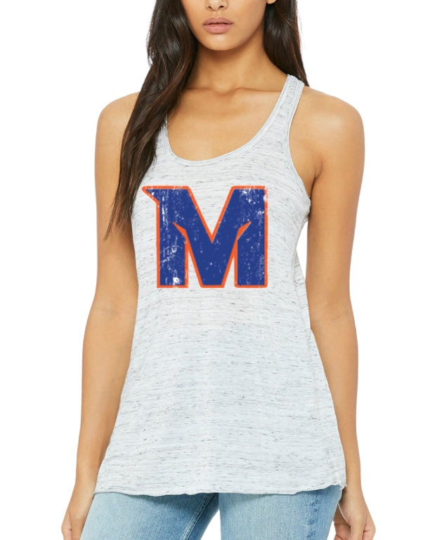 Big M Flowy Racerback Tank