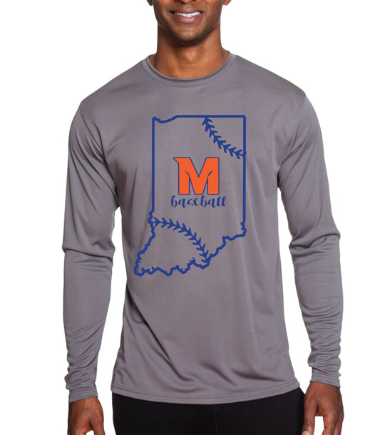 INDIANA MTOWN Performance Tee-Long Sleeve