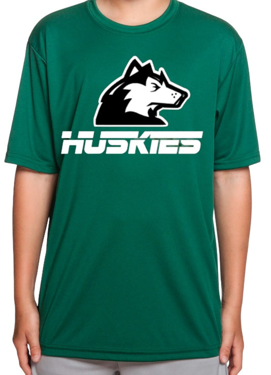 HUSKIES Sports Night Performance Tee-Youth