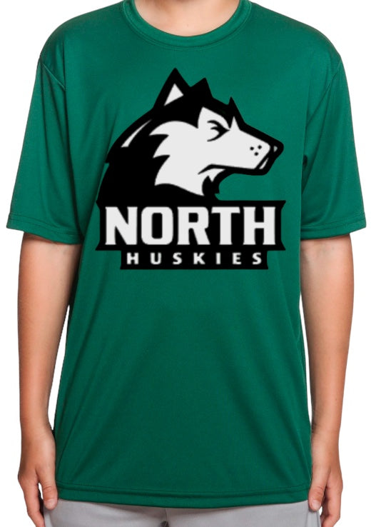 NORTH HUSKIES Performance Tee-Youth