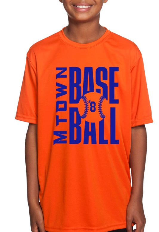 MTOWN BASEBALL Performance Tee-YOUTH