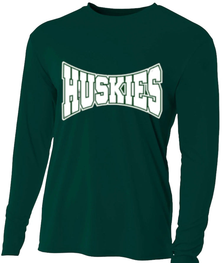 Warped HUSKIES Long Sleeve Tee-Youth