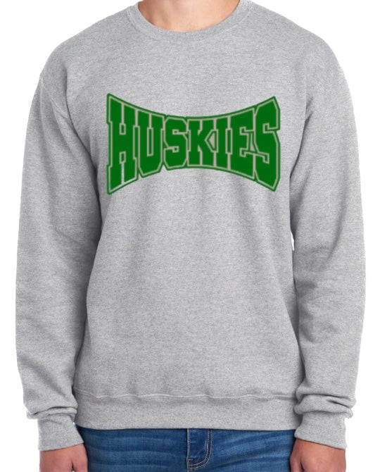 Warped HUSKIES Crewneck Sweatshirt