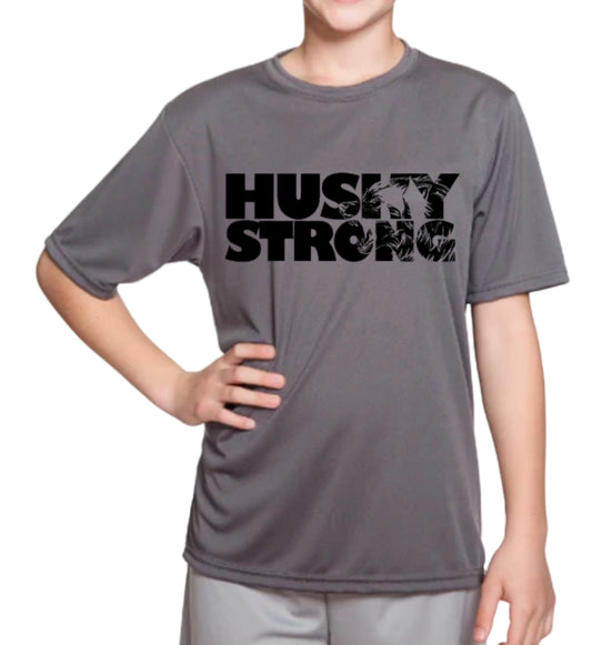 HUSKY STRONG Performance Tee-Youth