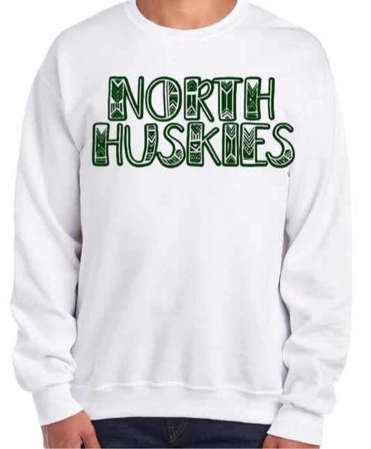 HUSKIES Azteca Crewneck Sweatshirt