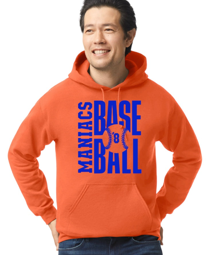 MANIACS BASEBALL Hooded Sweatshirt