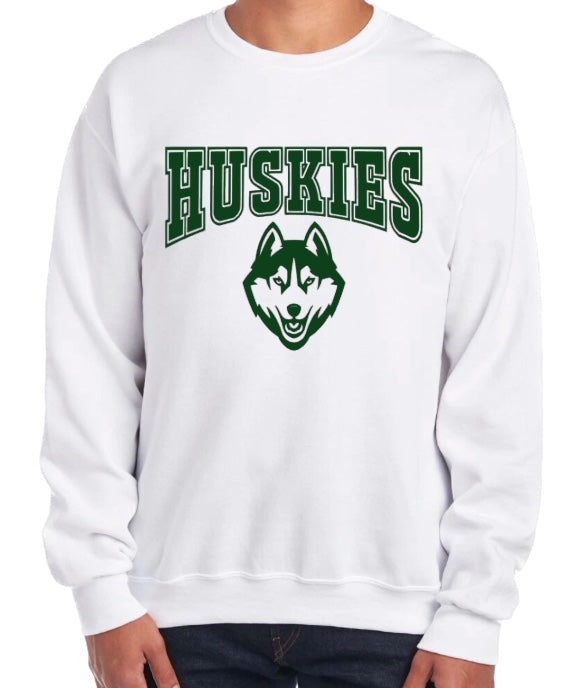 HUSKIES Logo Crewneck Sweatshirt