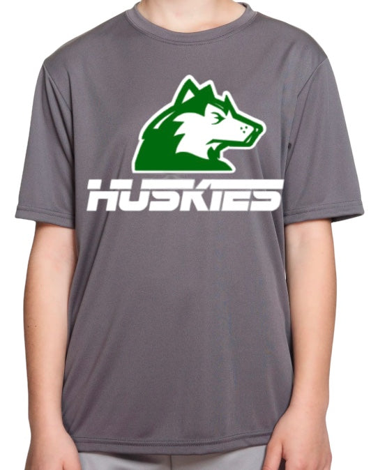 HUSKIES Sports Night Performance Tee-Youth