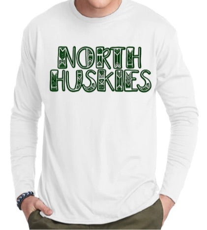 HUSKIES Azteca Long Sleeve Tee