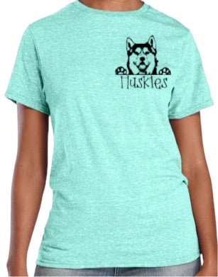 Pocket Husky Cotton Blend Tee