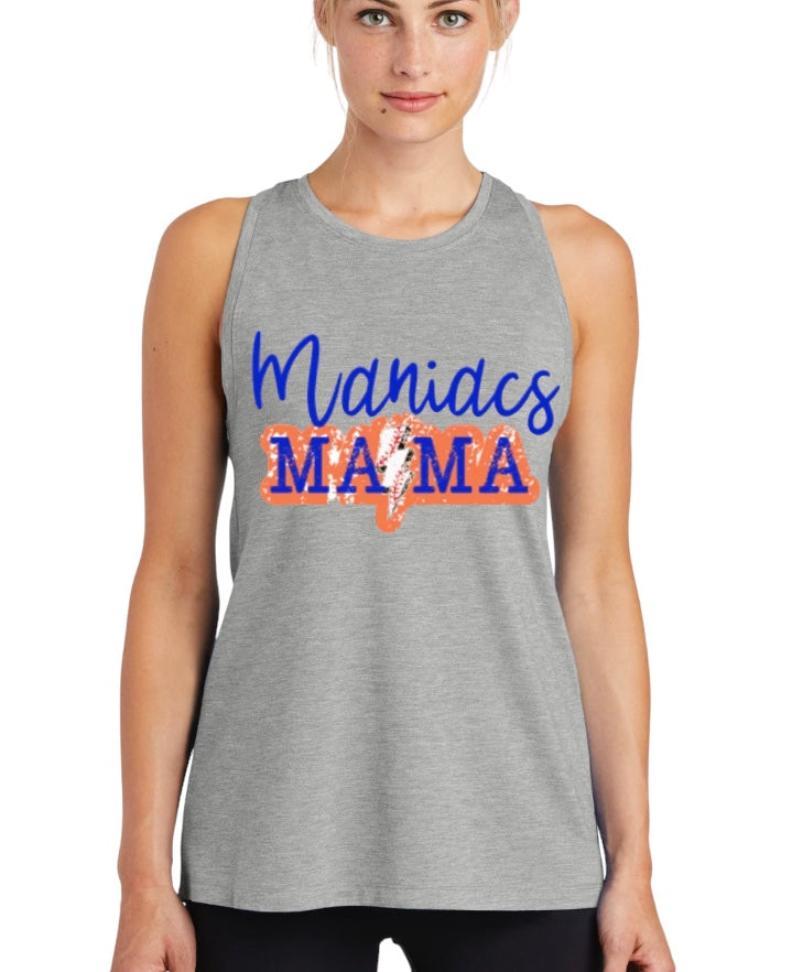 MANIACS MA⚡️MA Tri-Blend Racerback Tank