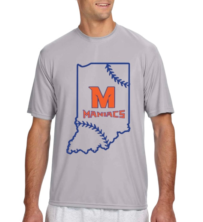 INDIANA MANIACS Performance Tee