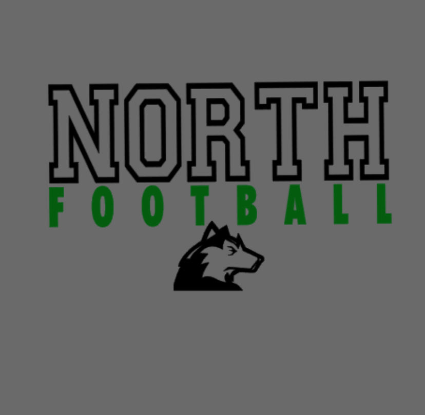 North Football Hooded Sweatshirt