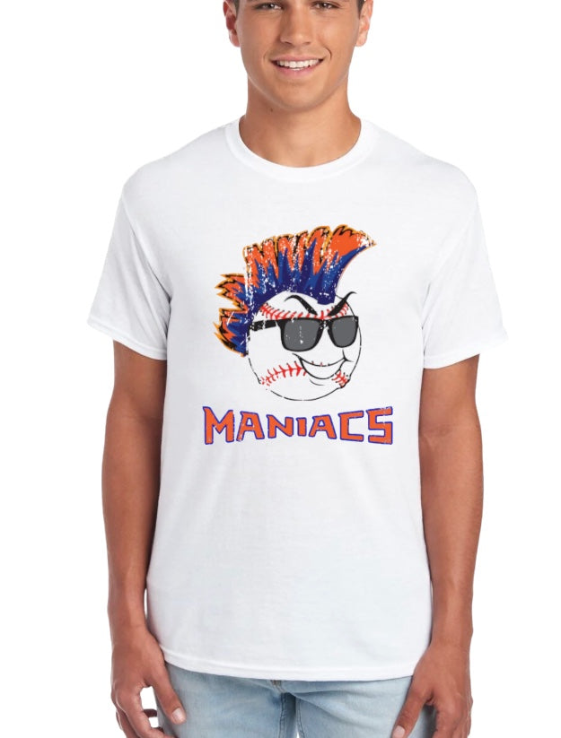 MANIACS HEAD Cotton Blend Tee