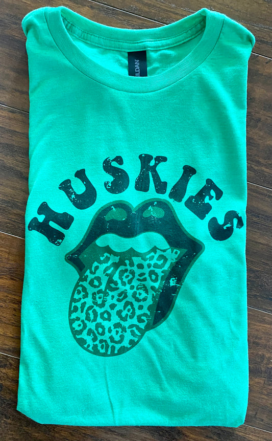 Huskies Distressed Rocker Sublimated Tee