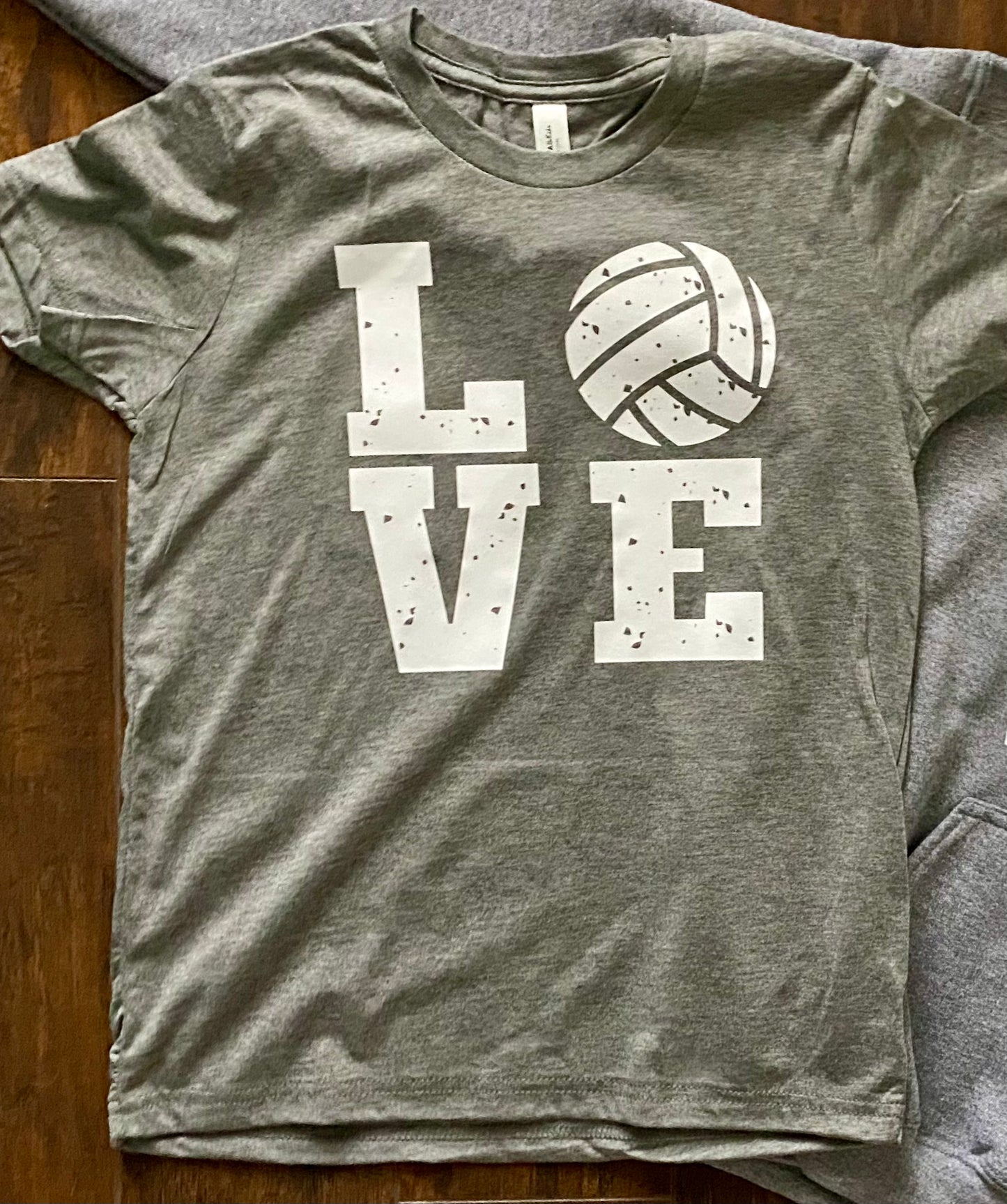 L🏐VE Volleyball cotton tee-youth