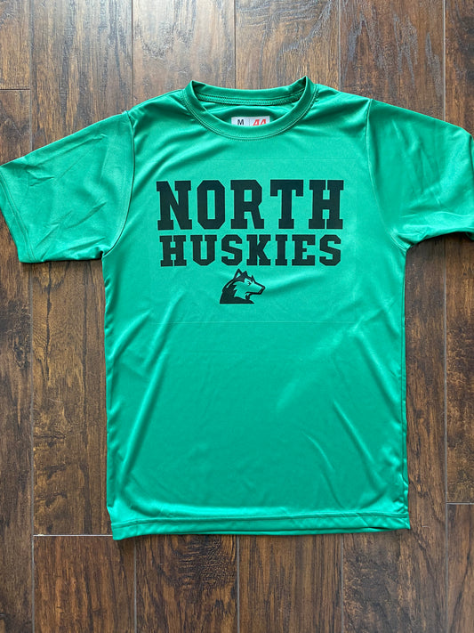 North Huskies Performance Tee-Youth