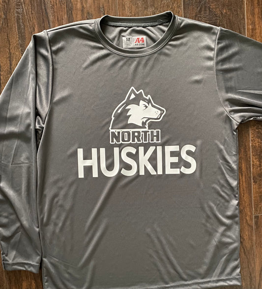 Huskies Long Sleeve Tee-Youth