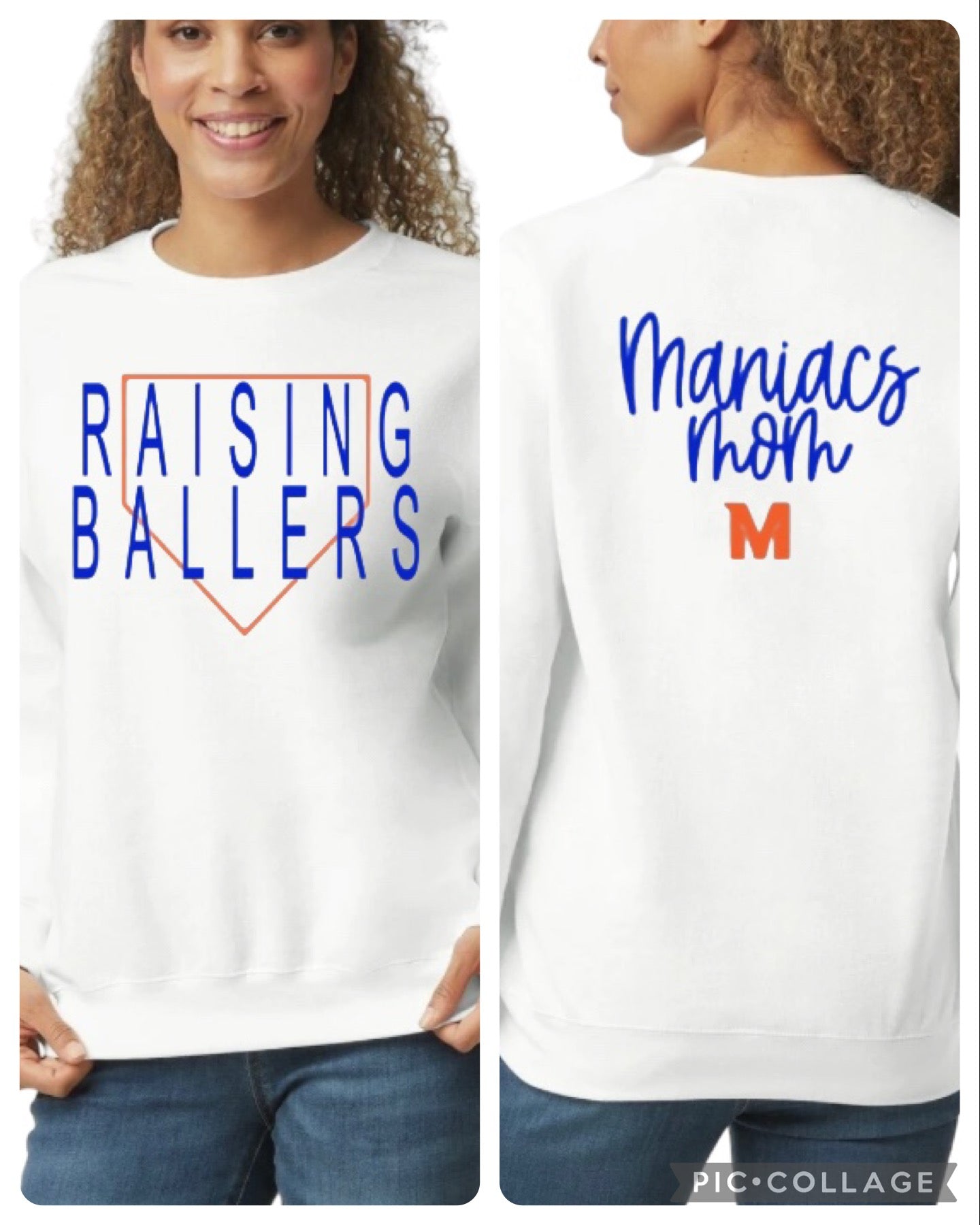 RAISING BALLERS Crewneck Swestshirt