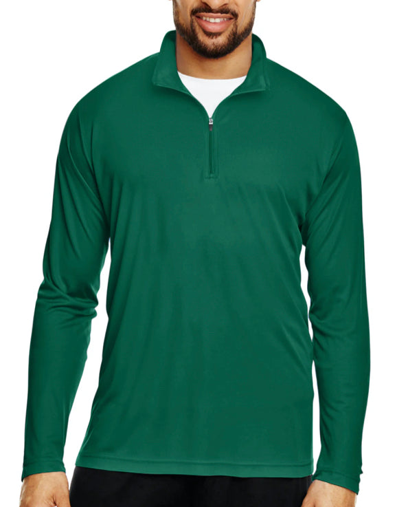 Football Huskies Quarter Zip Performance Pullover