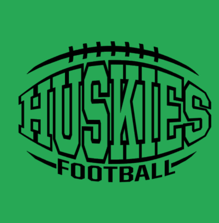 Football Huskies Cotton Blend Tee