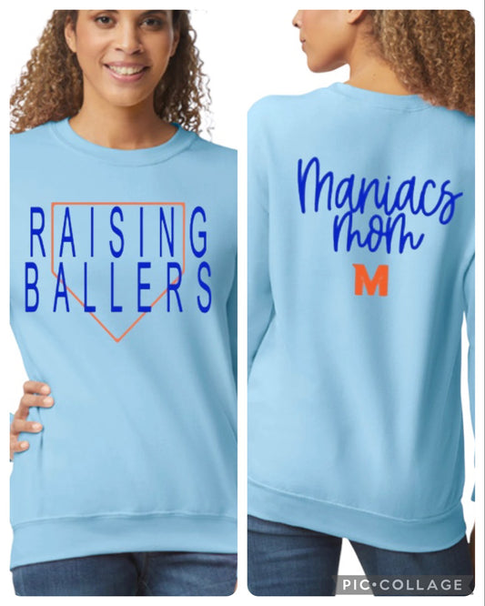 RAISING BALLERS Crewneck Swestshirt