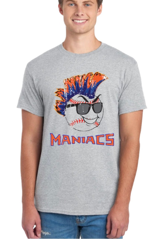 MANIACS HEAD Cotton Blend Tee